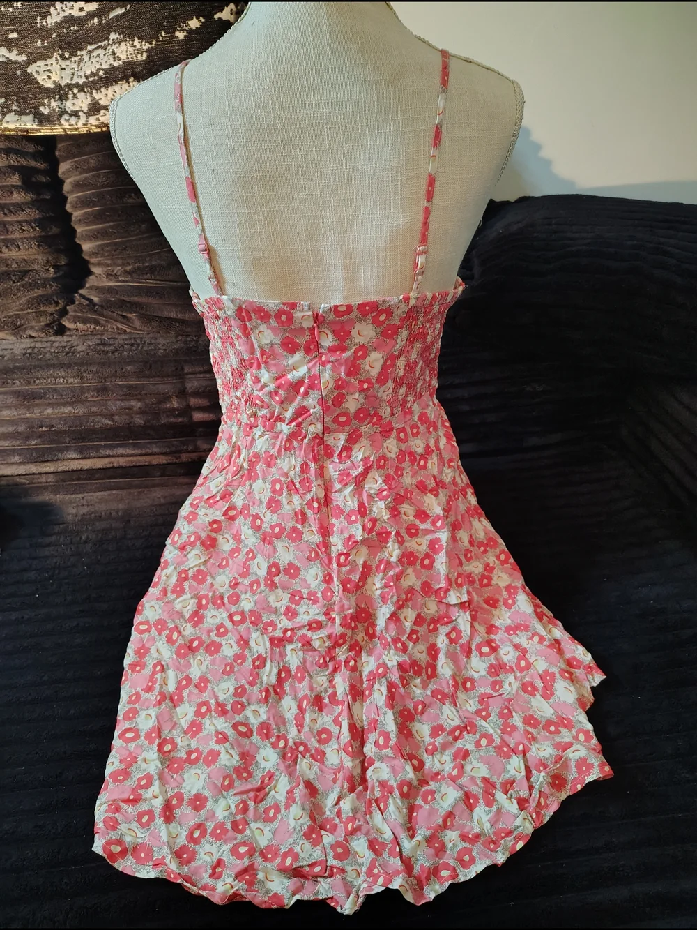 Old Navy Pink Floral Spaghetti-Strap Sundress